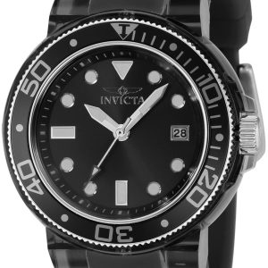 Invicta Damklocka 37299 Pro Diver Svart/Gummi Ø40 mm