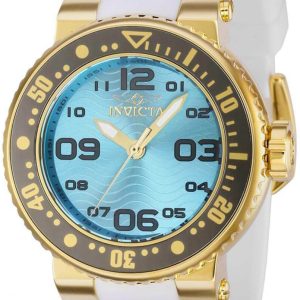 Invicta Damklocka 37343 Pro Diver Blå/Gummi Ø40 mm