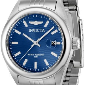 Invicta Damklocka 38421 Aviator Blå/Stål Ø38 mm