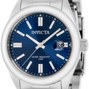 Invicta Damklocka 38476 Pro Diver Blå/Stål Ø38 mm