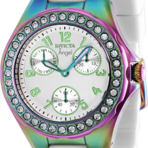 Invicta Damklocka 38751 Angel Vit/Plast Ø38 mm