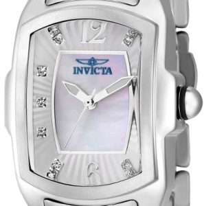 Invicta Damklocka 39768 Lupah Vit/Stål