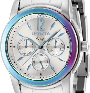 Invicta Damklocka 40222 Angel Silverfärgad/Stål Ø38 mm