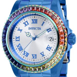 Invicta Damklocka 40231 Angel Silverfärgad/Stål Ø40 mm