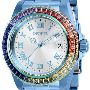 Invicta Damklocka 40233 Angel Silverfärgad/Stål Ø40 mm