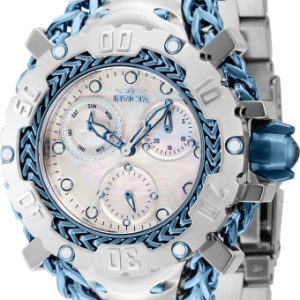 Invicta Damklocka 41111 Gladiator Vit/Stål Ø43.2 mm