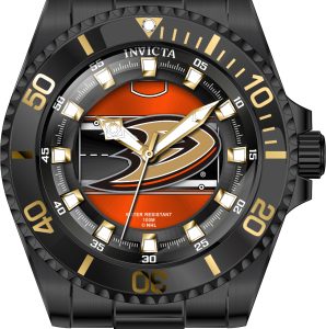 Invicta Damklocka 42225 NHL Orange/Stål Ø38 mm