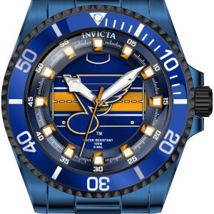 Invicta Damklocka 42228 NHL Blå/Stål Ø38 mm