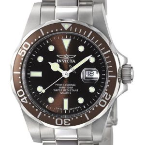 Invicta Damklocka 4865 Pro Diver Brun/Stål Ø34 mm