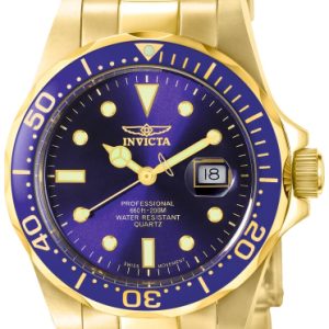 Invicta Damklocka 4870 Pro Diver Gulguldstonad/Gulguldtonat stål