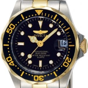 Invicta Damklocka 8941 Pro Diver Svart/Gulguldtonat stål Ø23 mm