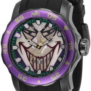 Invicta Dc Comics Herrklocka 35608 Vit/Stål Ø48 mm