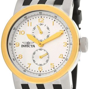 Invicta Dna Herrklocka 31783 Silverfärgad/Gummi Ø46 mm