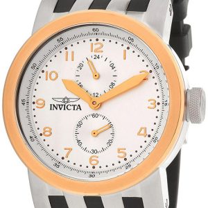 Invicta Dna Herrklocka 31784 Silverfärgad/Gummi Ø46 mm