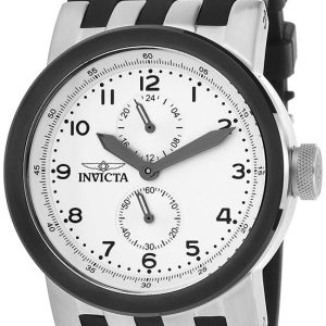 Invicta Dna Herrklocka 31785 Silverfärgad/Gummi Ø46 mm