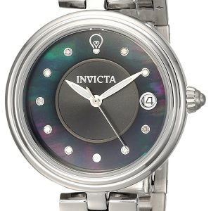 Invicta Gabrielle Union Damklocka 22898 Svart/Stål Ø32 mm