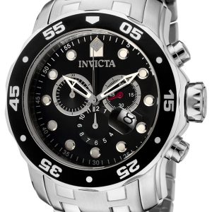 Invicta Herrklocka 0069 Pro Diver Svart/Stål Ø48 mm