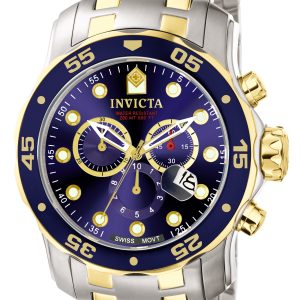 Invicta Herrklocka 0077 Pro Diver Blå/Stål Ø48 mm