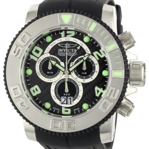 Invicta Herrklocka 0412 Pro Diver Svart/Gummi Ø58 mm