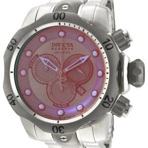 Invicta Herrklocka 0967 Reserve Röd/Stål Ø54 mm