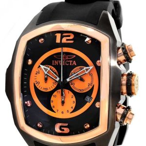 Invicta Herrklocka 10065 Lupah Revolution Svart/Gummi