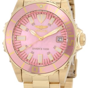 Invicta Herrklocka 10624 Pro Diver Rosa/Gulguldtonat stål Ø41.5 mm