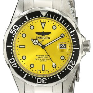 Invicta Herrklocka 10663 Pro Diver Gul/Stål Ø38 mm