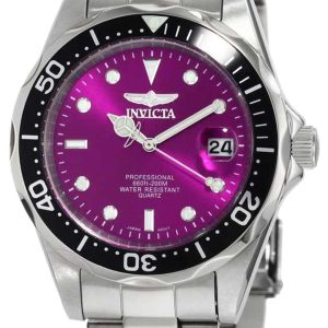 Invicta Herrklocka 10668 Pro Diver Lila/Stål Ø37.5 mm