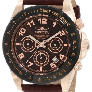 Invicta Herrklocka 10712 Speedway Brun/Läder Ø43 mm