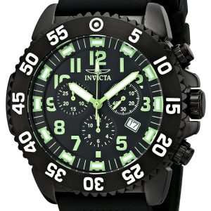 Invicta Herrklocka 1107 Pro Diver Svart/Gummi Ø48 mm