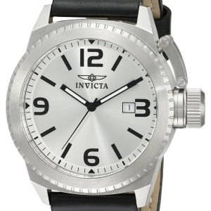 Invicta Herrklocka 1110 Corduba Silverfärgad/Läder Ø46 mm