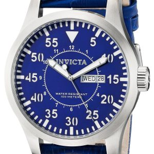 Invicta Herrklocka 11186 Specialty Blå/Läder Ø48 mm