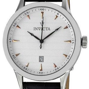 Invicta Herrklocka 12222 Vintage Vit/Läder Ø45 mm