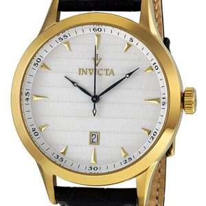 Invicta Herrklocka 12223 Vintage Vit/Läder Ø45 mm