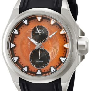 Invicta Herrklocka 12341 S1 Rally Orange/Gummi Ø51 mm