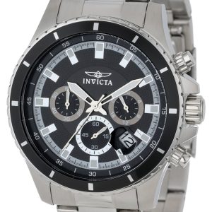 Invicta Herrklocka 12454 Pro Diver Svart/Stål Ø45 mm