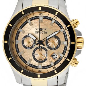 Invicta Herrklocka 12456 Pro Diver Gulguldstonad/Gulguldtonat stål