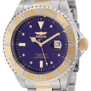 Invicta Herrklocka 12818 Pro Diver Blå/Gulguldtonat stål Ø47 mm