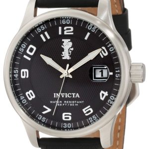 Invicta Herrklocka 12822 I-Force Svart/Läder Ø44 mm