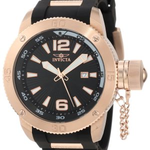 Invicta Herrklocka 12965 I-Force Svart/Roséguldstonat stål Ø51.5 mm