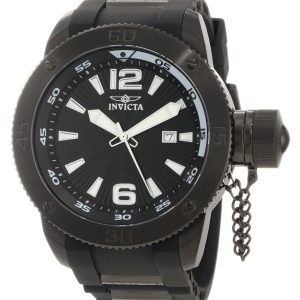 Invicta Herrklocka 12966 Force Svart/Gummi Ø51.5 mm