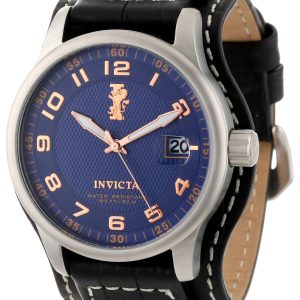 Invicta Herrklocka 12972 I-Force Blå/Läder Ø44 mm