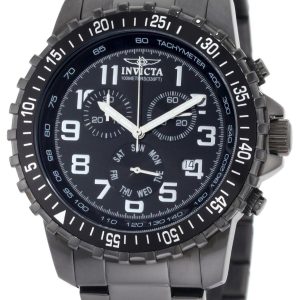 Invicta Herrklocka 1328 Specialty Svart/Stål Ø45 mm