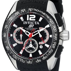 Invicta Herrklocka 1453 S1 Svart/Gummi Ø48 mm