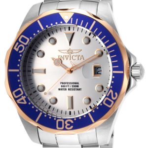 Invicta Herrklocka 14544 Pro Diver Silverfärgad/Stål Ø47 mm