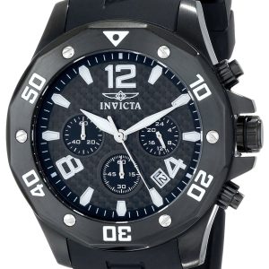 Invicta Herrklocka 14890 Specialty Svart/Gummi Ø45 mm