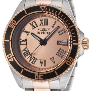 Invicta Herrklocka 15001 Champagnefärgad/Stål Ø46 mm