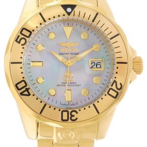 Invicta Herrklocka 16033 Pro Diver Vit/Gulguldtonat stål Ø47 mm