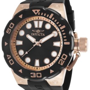 Invicta Herrklocka 16136 Pro Diver Svart/Gummi Ø51 mm