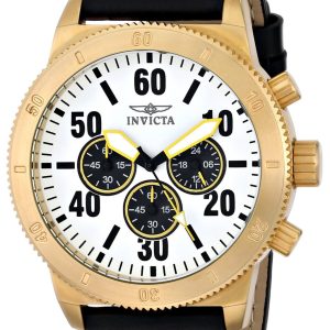 Invicta Herrklocka 16756 Specialty Vit/Läder Ø48 mm